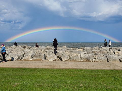 Rainbow in Kenosha